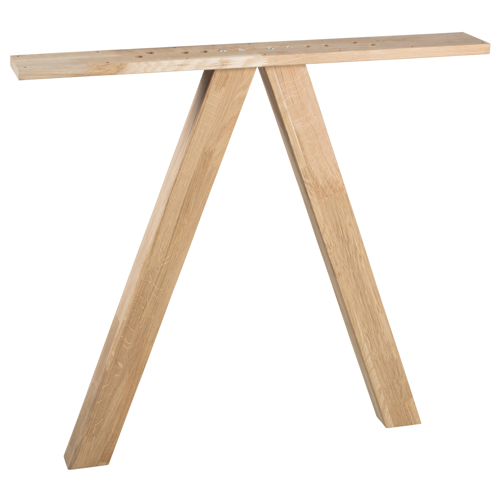 2er Set Tischbeine Tablo Eiche