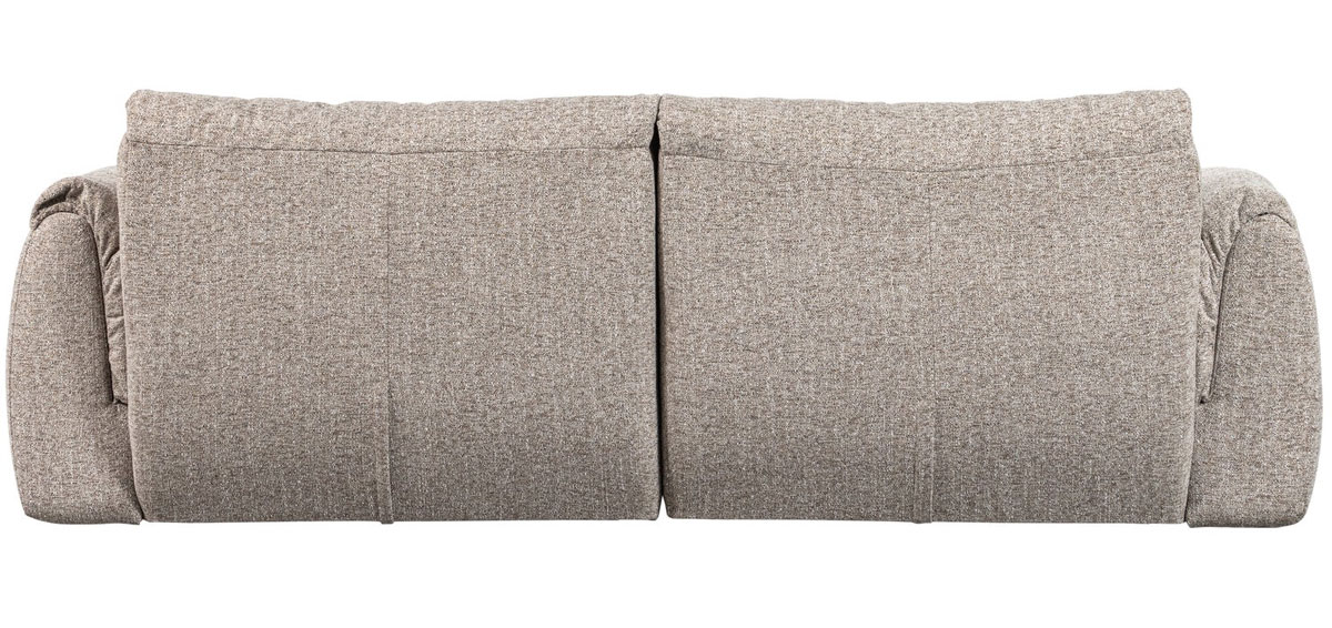 woood 2 Sitzer Sofa BAGGY Webstoff natur melange Couch