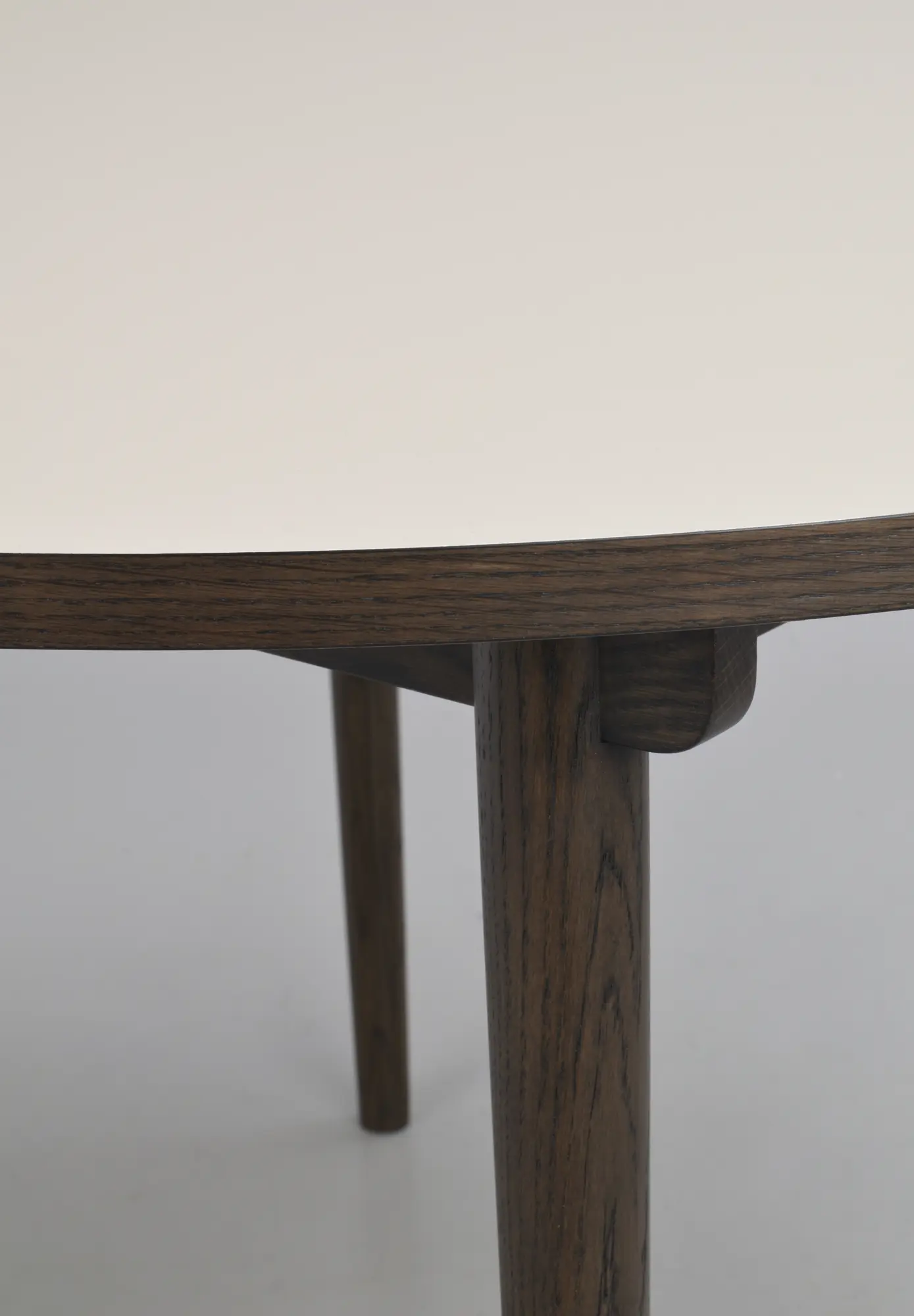 Esszimmergruppe VAIRMOUNT komplett Esstisch rund Ø 120 cm beige braun mit 4 Stühlen