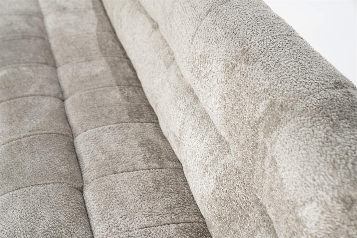 Esstischbank MALOA 225 cm taupe Küchenbank gepolstert