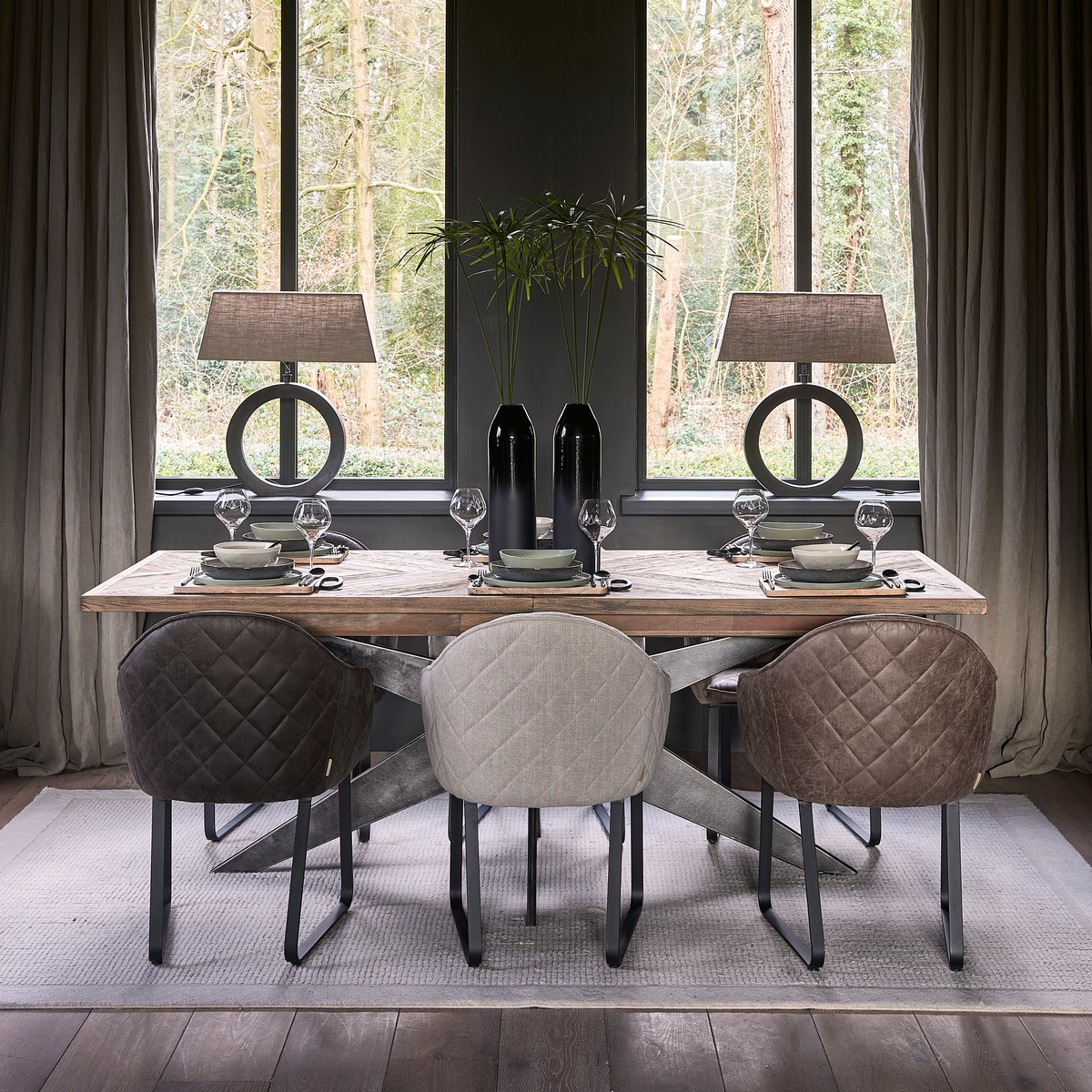 Rivièra Maison Falcon Crest Esstisch ausziehbar 220–320 cm