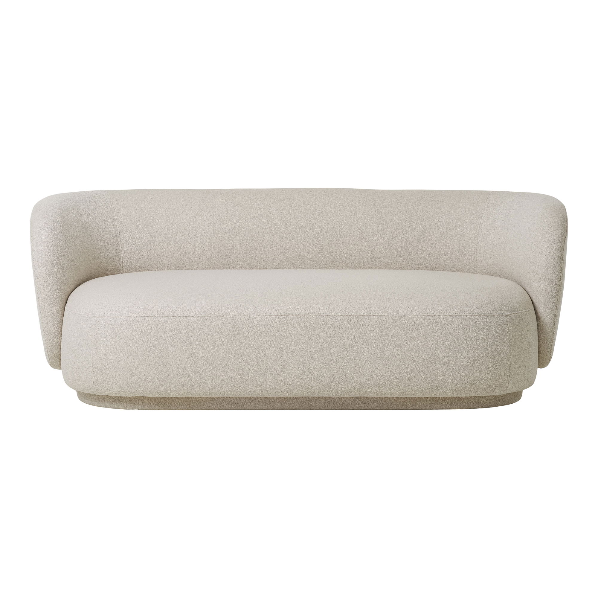 2,5 Sitzer Sofa SAMOS 185 cm Bezug sandfarben