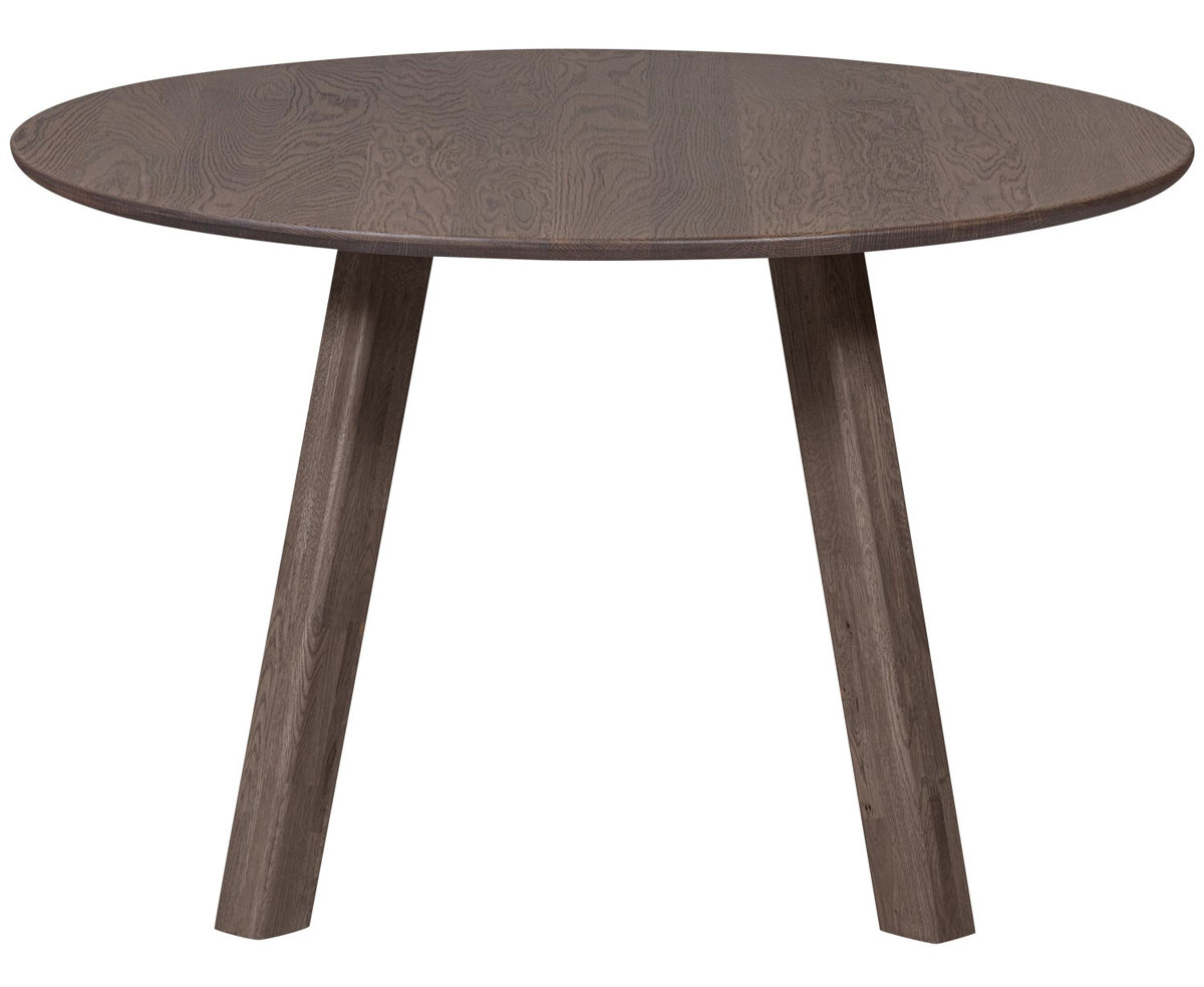 Esstisch Tablo DTL Ø 120 cm rund Eiche massiv braun