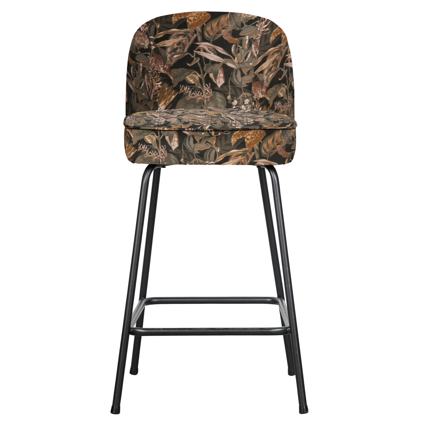 Barhocker Vogue SH 64 cm Samt bouquet Blumendruck