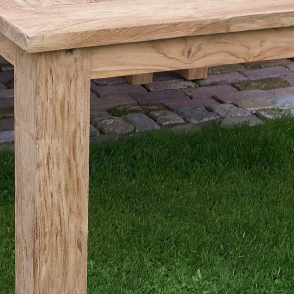 TEAK Gartentisch EVOY 180 x 90 cm Teakholz