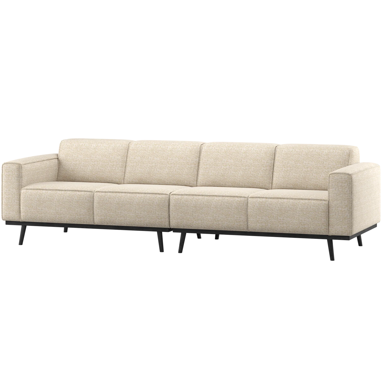 4 Sitzer Sofa Statement 280 cm Melange beige Couch