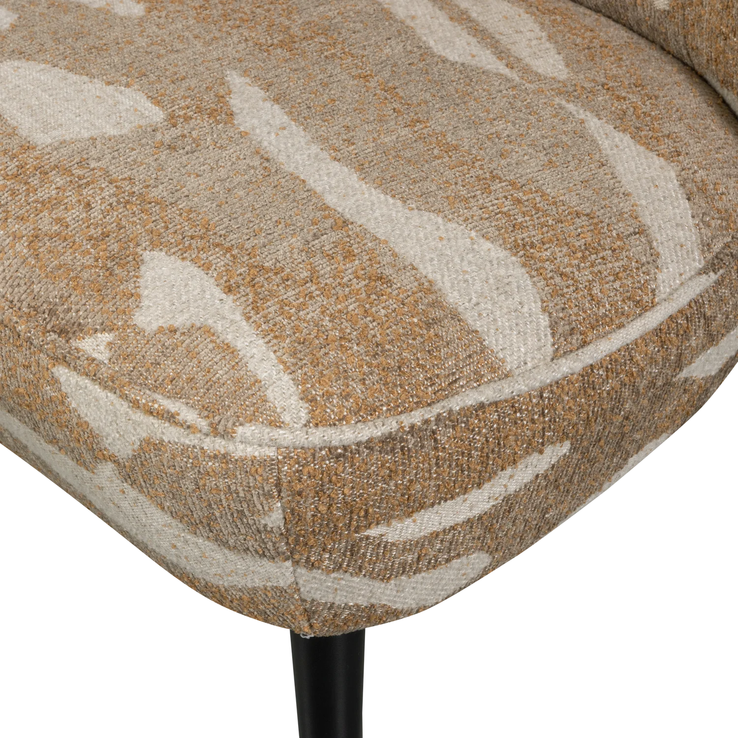 woood Sessel SARA Webstodd Tarnmuster sandfarben Clubsessel