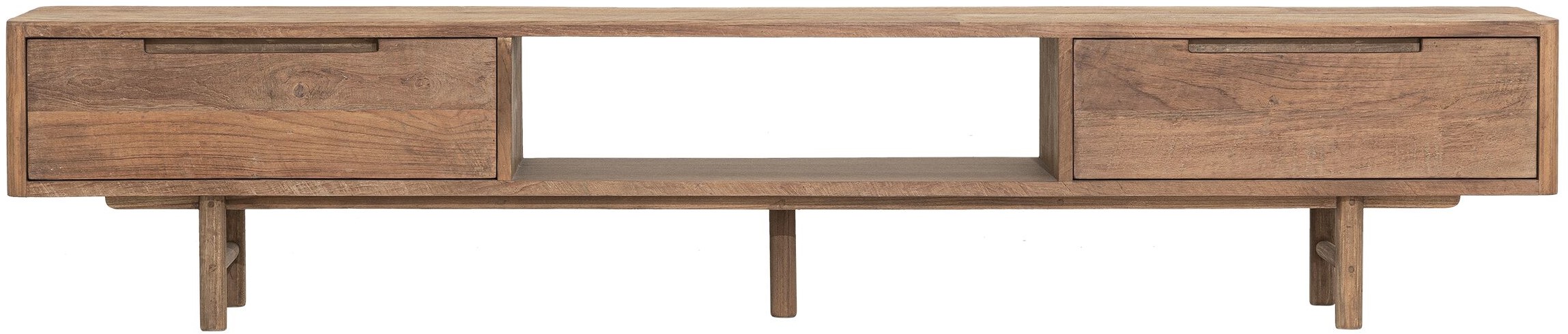 TV Möbel Bliss No 1 200 cm recyceltes Teakholz Lowboard