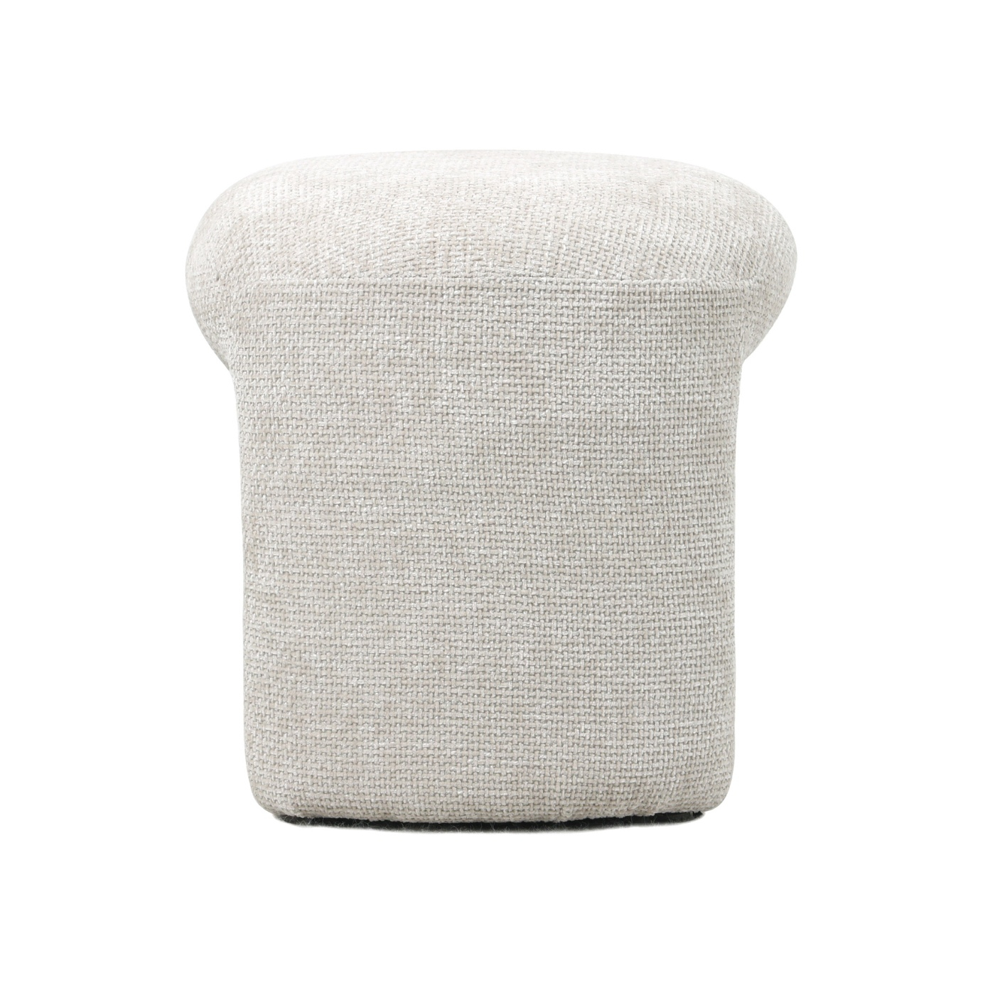 Hocker SAVEN Sitzhocker Stoff beige