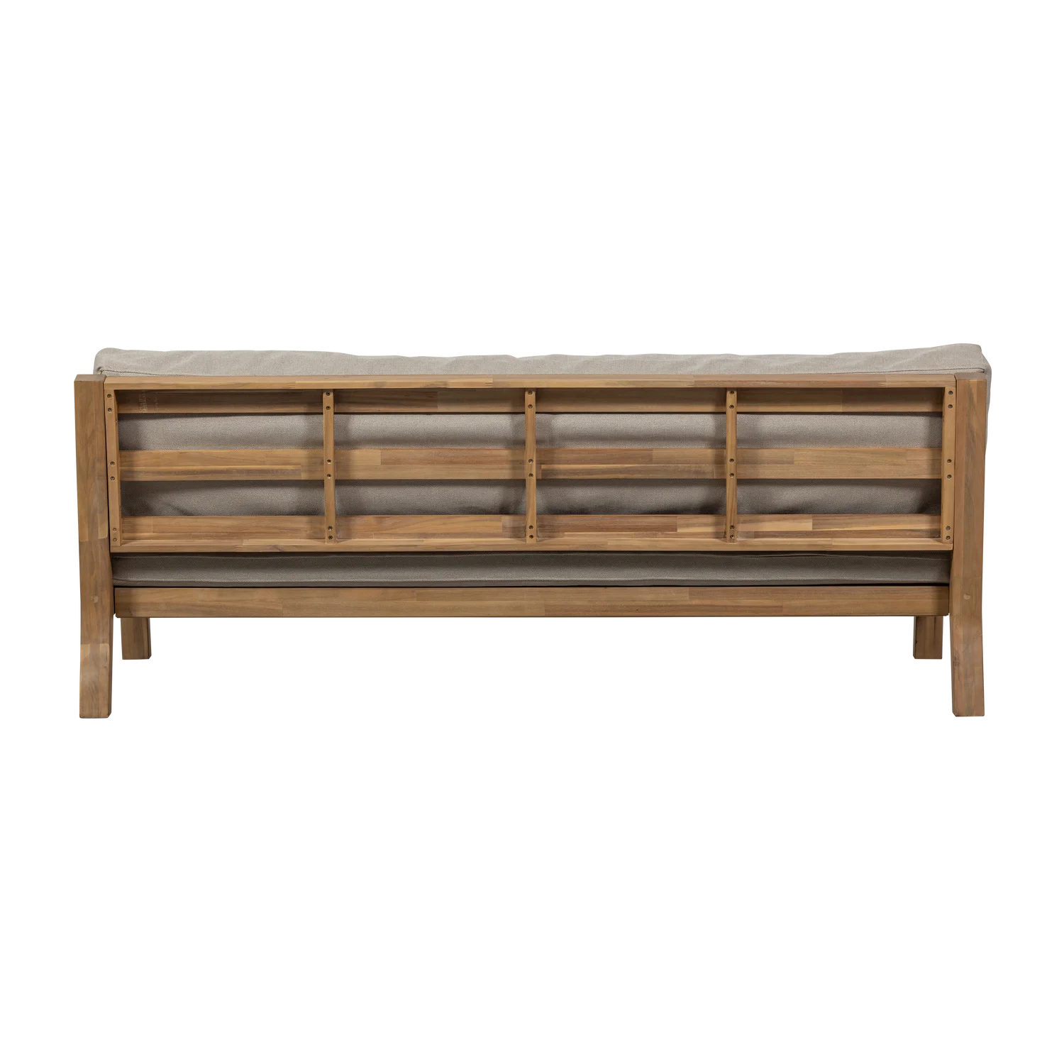 3 Sitzer Garten Loungsofa Sofa RELAX Akazienholz natur OUTDOOR