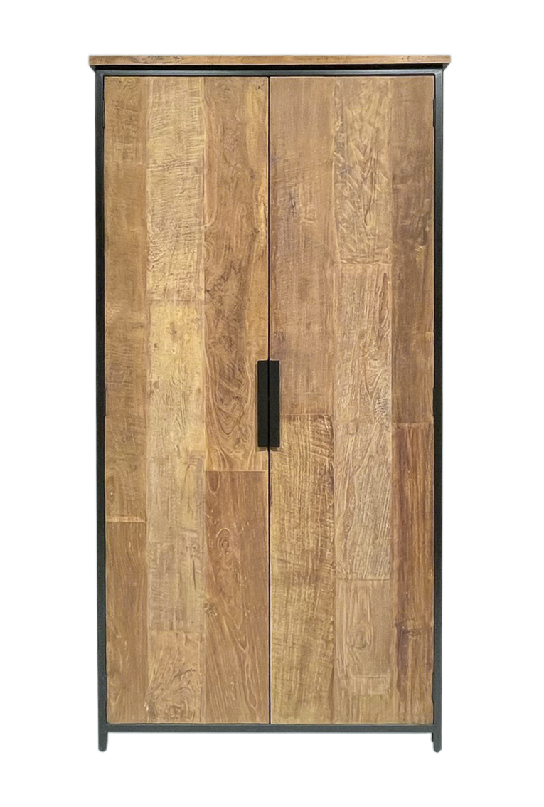 Schrank Tomar H 195 cm Teakholz  