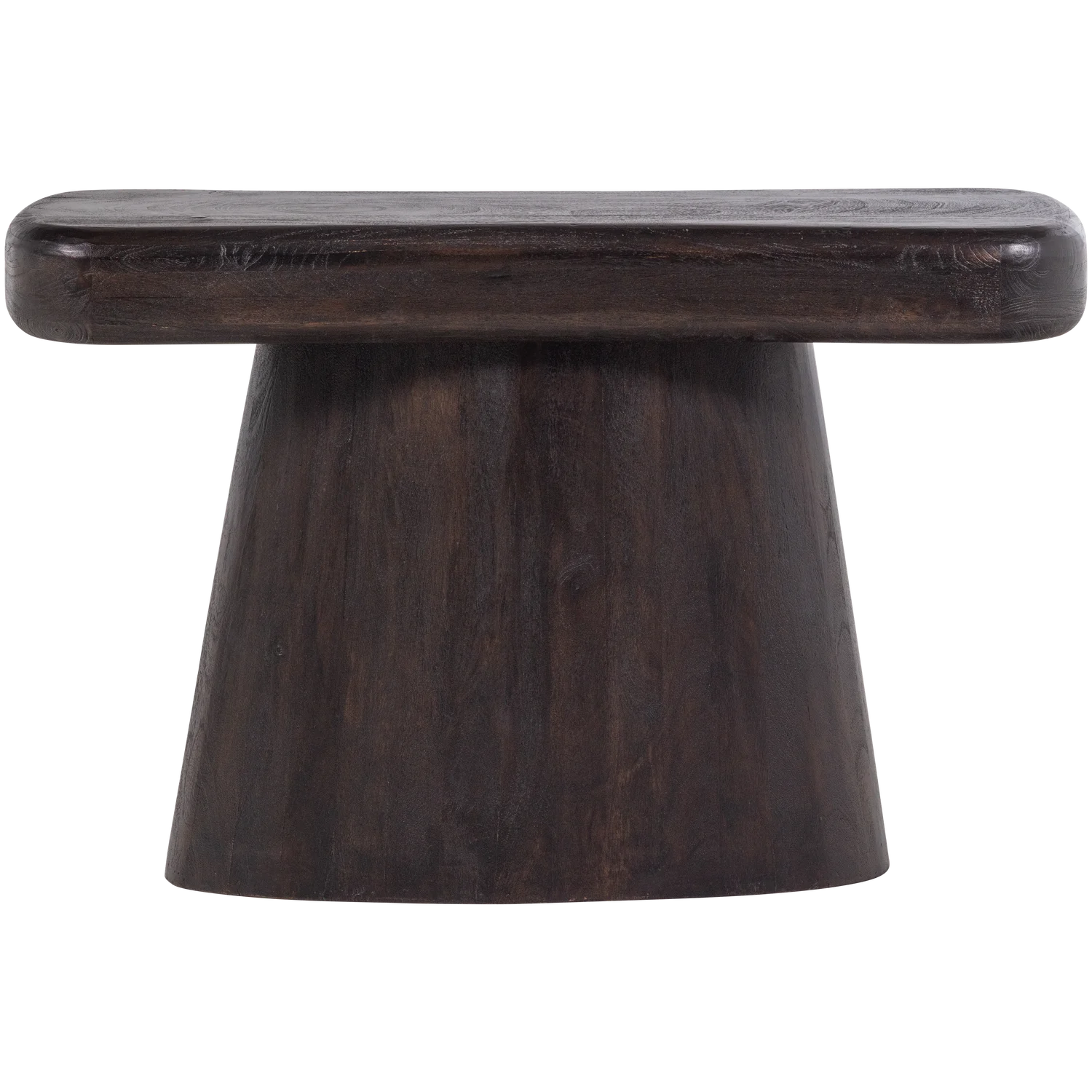 Konsolentisch AMCO 120 x 40 cm Beistelltisch Mango Massivholz schwarz