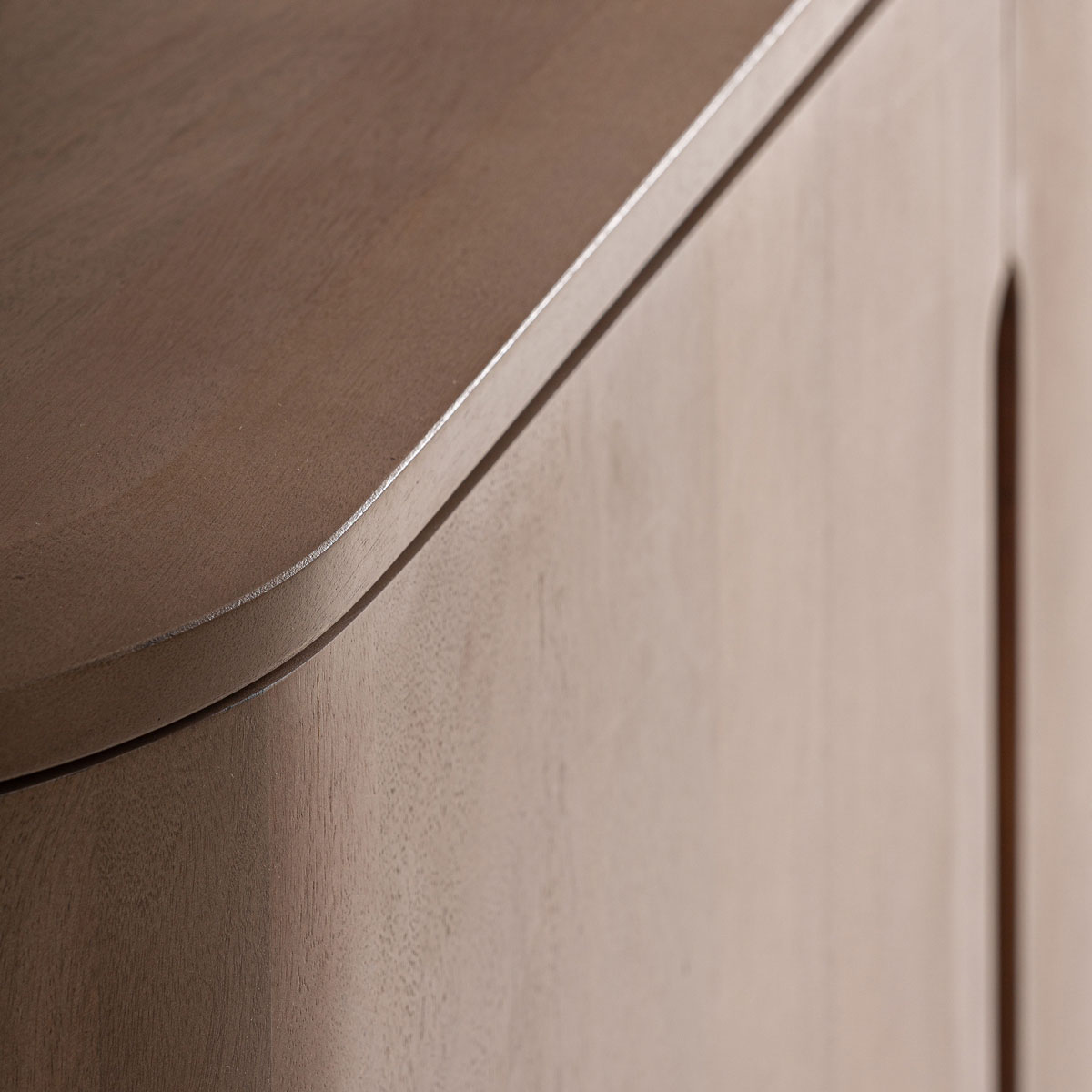 Sideboard BOCKSBERG 211 cm Mangoholz hellbraun Kommode