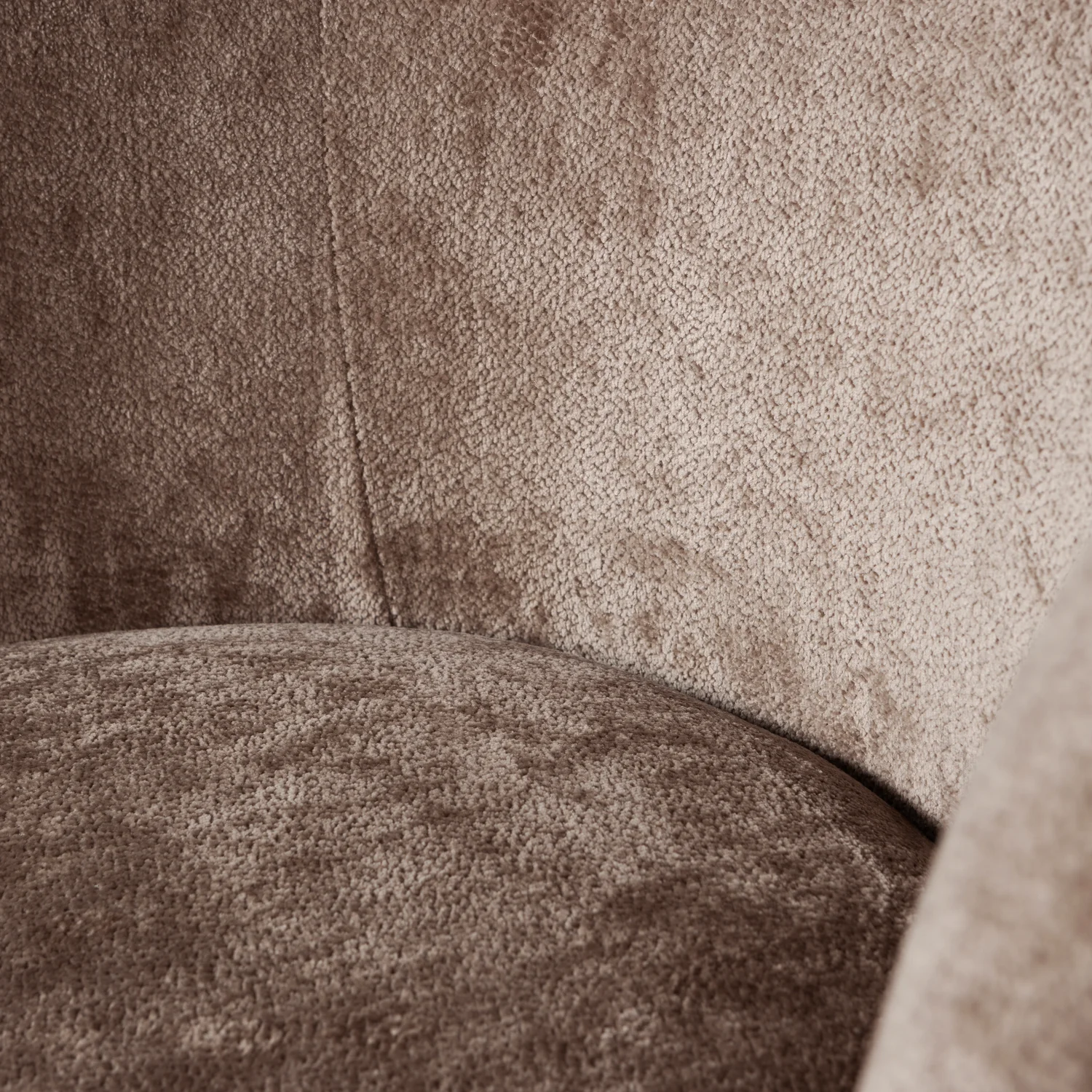 Sessel POPULAR WENDUNG Chenille taupe Loungesessel