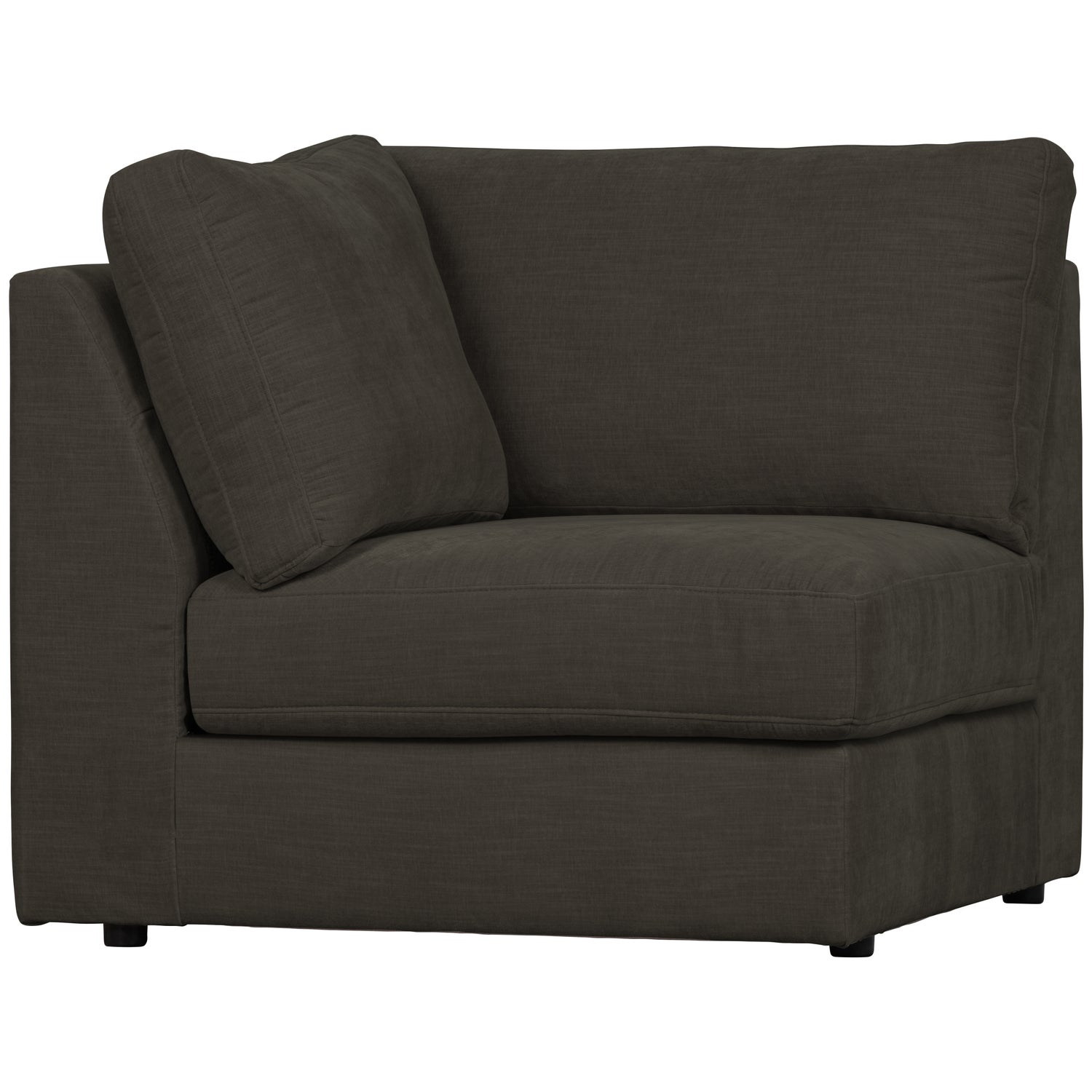 Sofaelement Eckbank FAMILY Eck Element Webstoff anthrazit