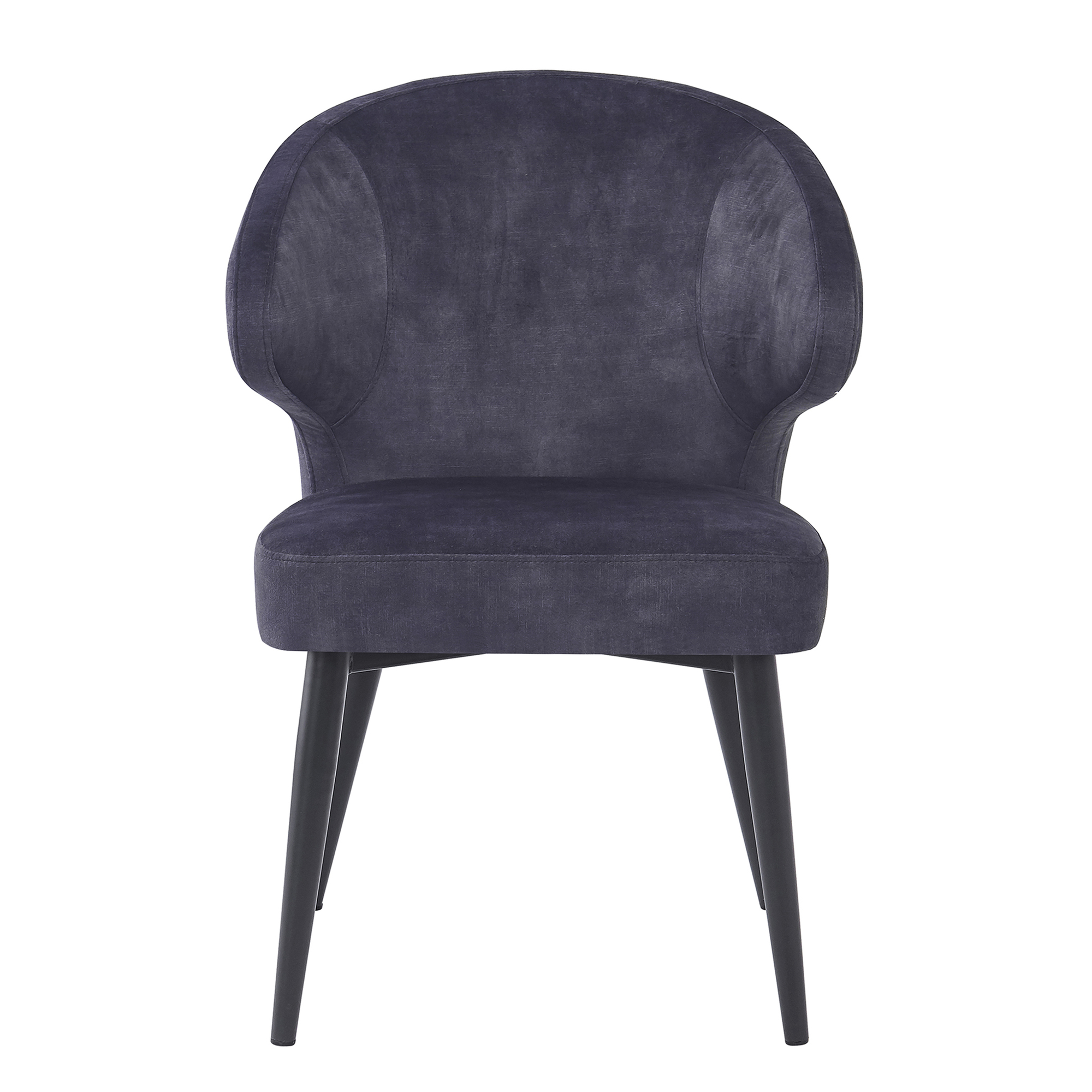 Esszimmerstuhl Donna Stuhl Stoff Velvet anthrazit