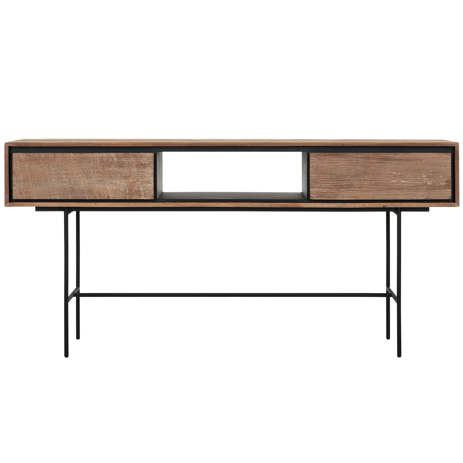 Kommode Metropole 160 cm recyceltes Teakholz massiv