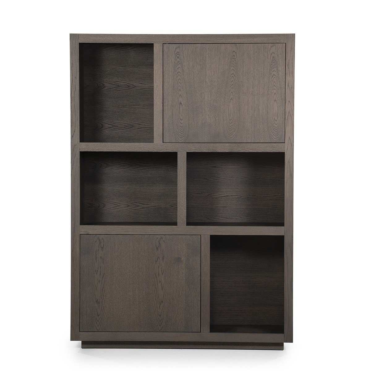 Schrank Bücherschrank Helsinki H 170 cm Eiche braun