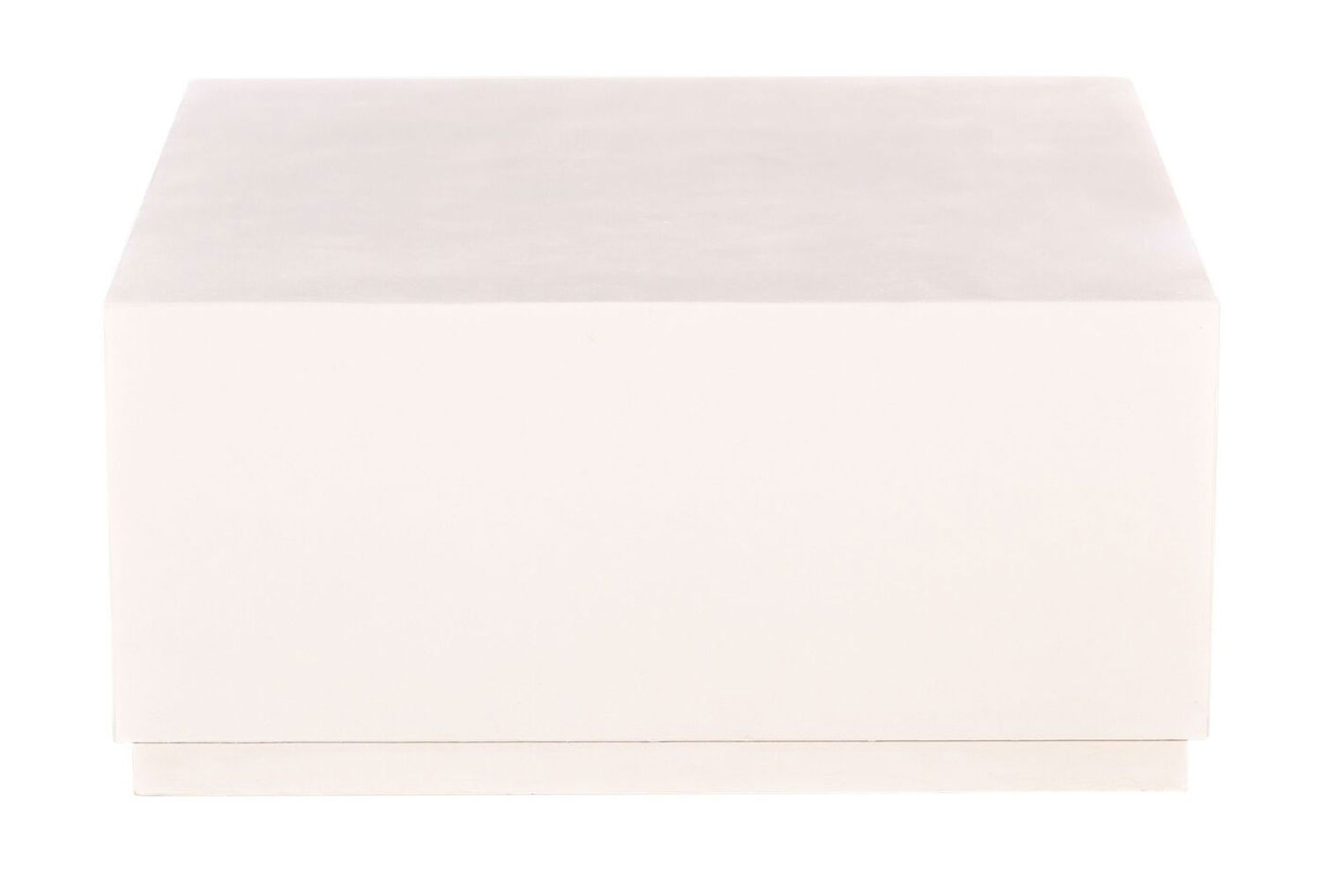 Couchtisch BASIL 90 x 90 cm weiß Beistelltisch