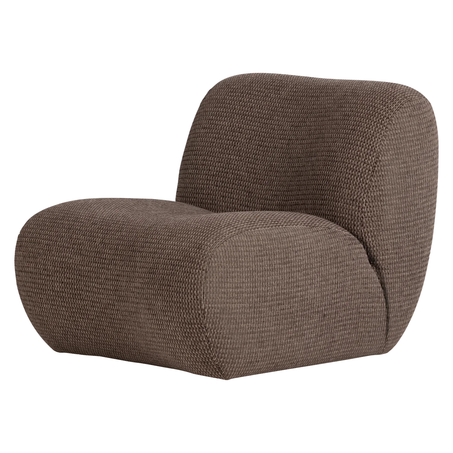 Lounge Sessel NOMU Chenille braun