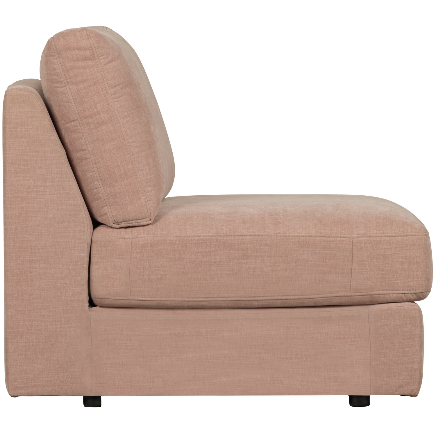 Sofaelement FAMILY 90 cm Element Webstoff rosa
