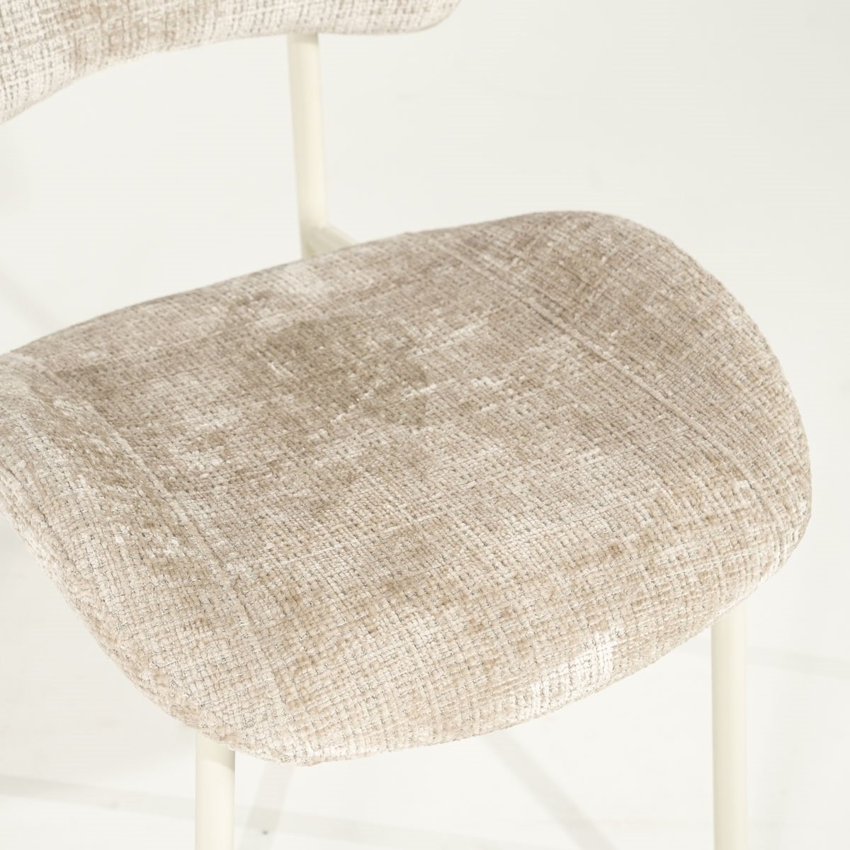 Esszimmerstuhl Dare Stoff taupe Vierfußstuhl