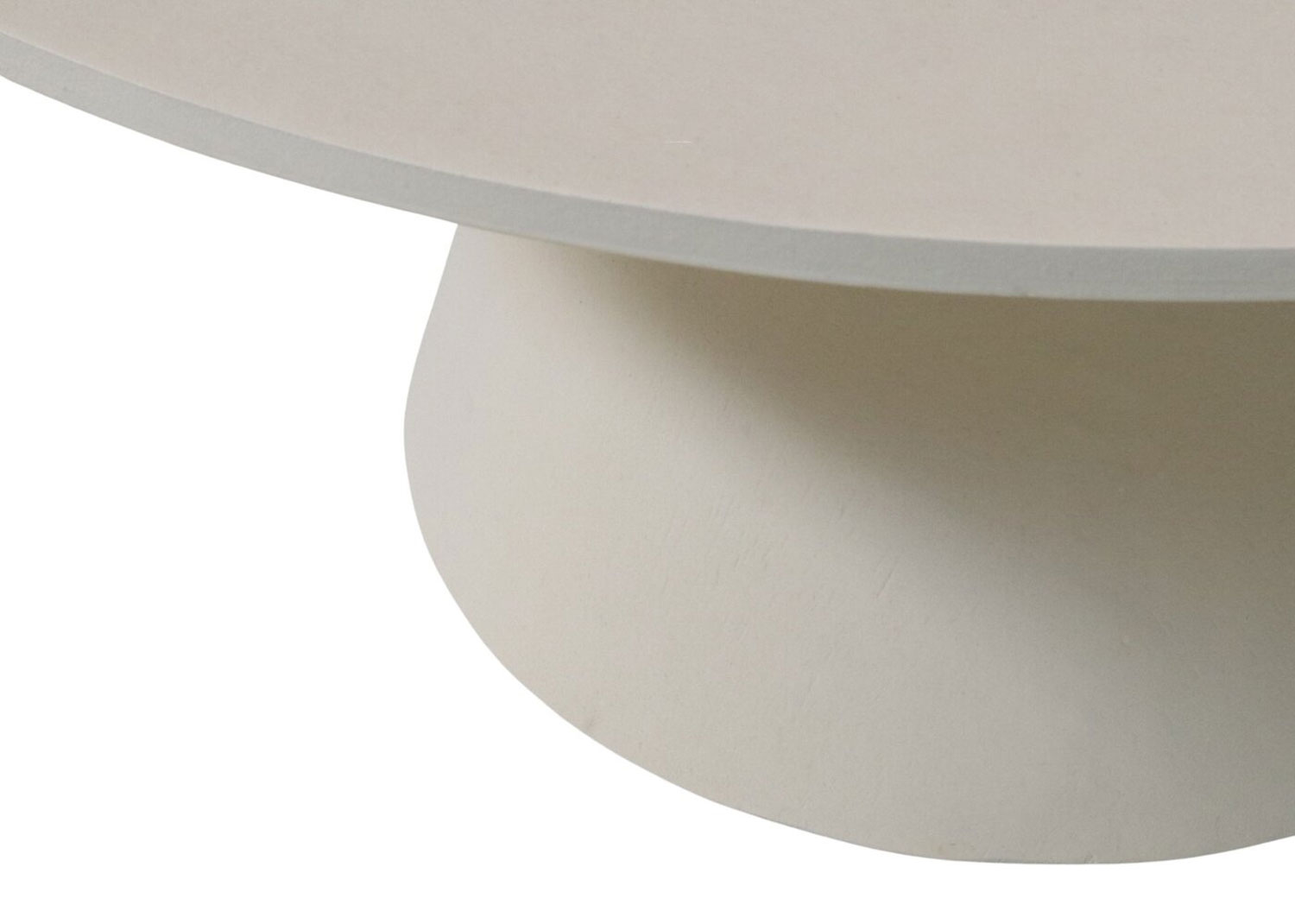 Couchtisch NELO Ø 60 cm Mangoholz beige
