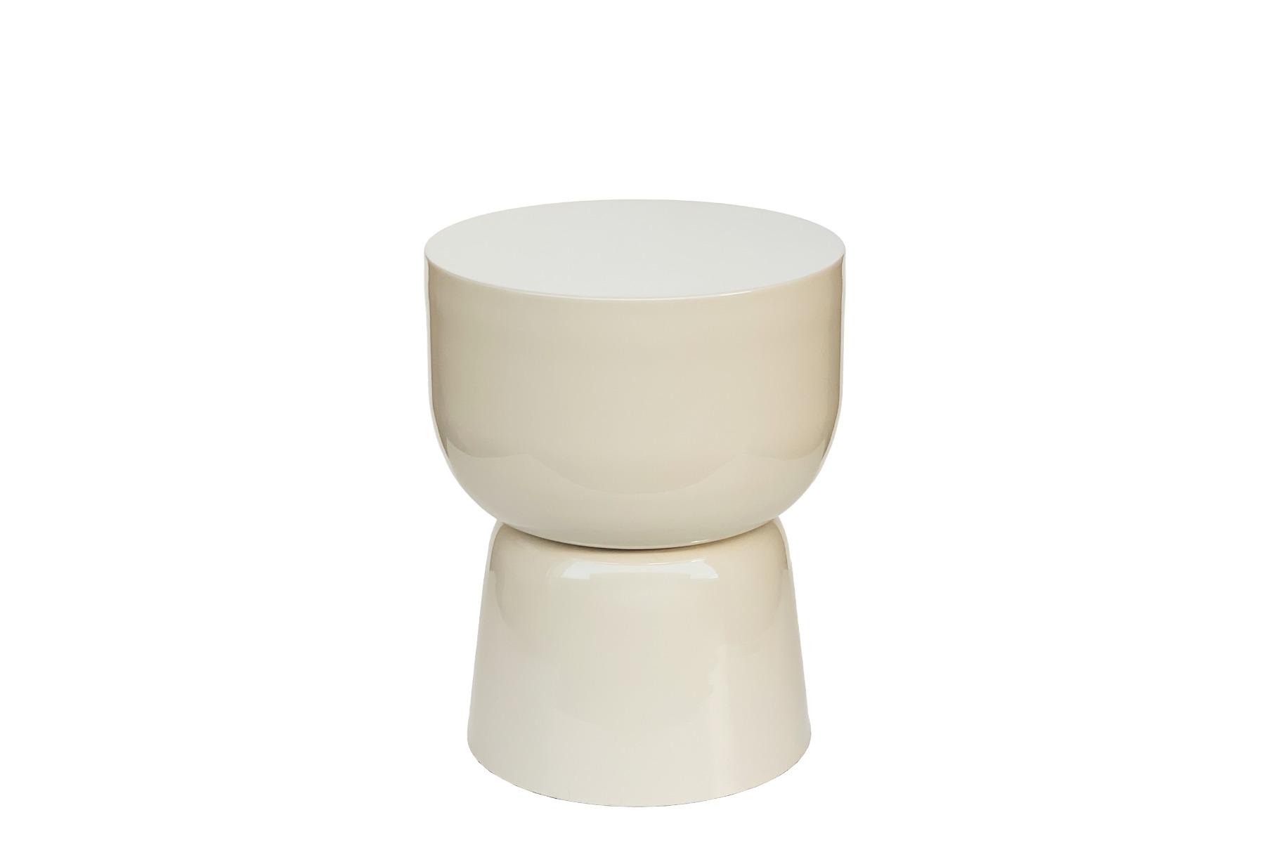 Beistelltisch Kian rund Ø 35 cm off white