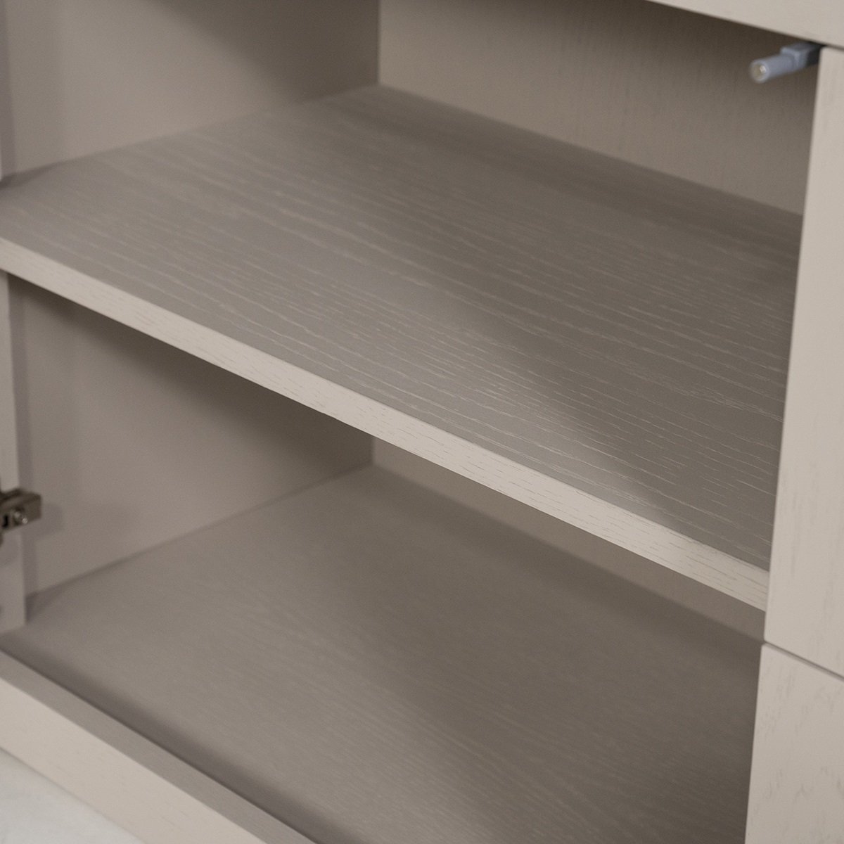 Schrank Bücherschrank Helsinki B 200 cm taupe Eiche