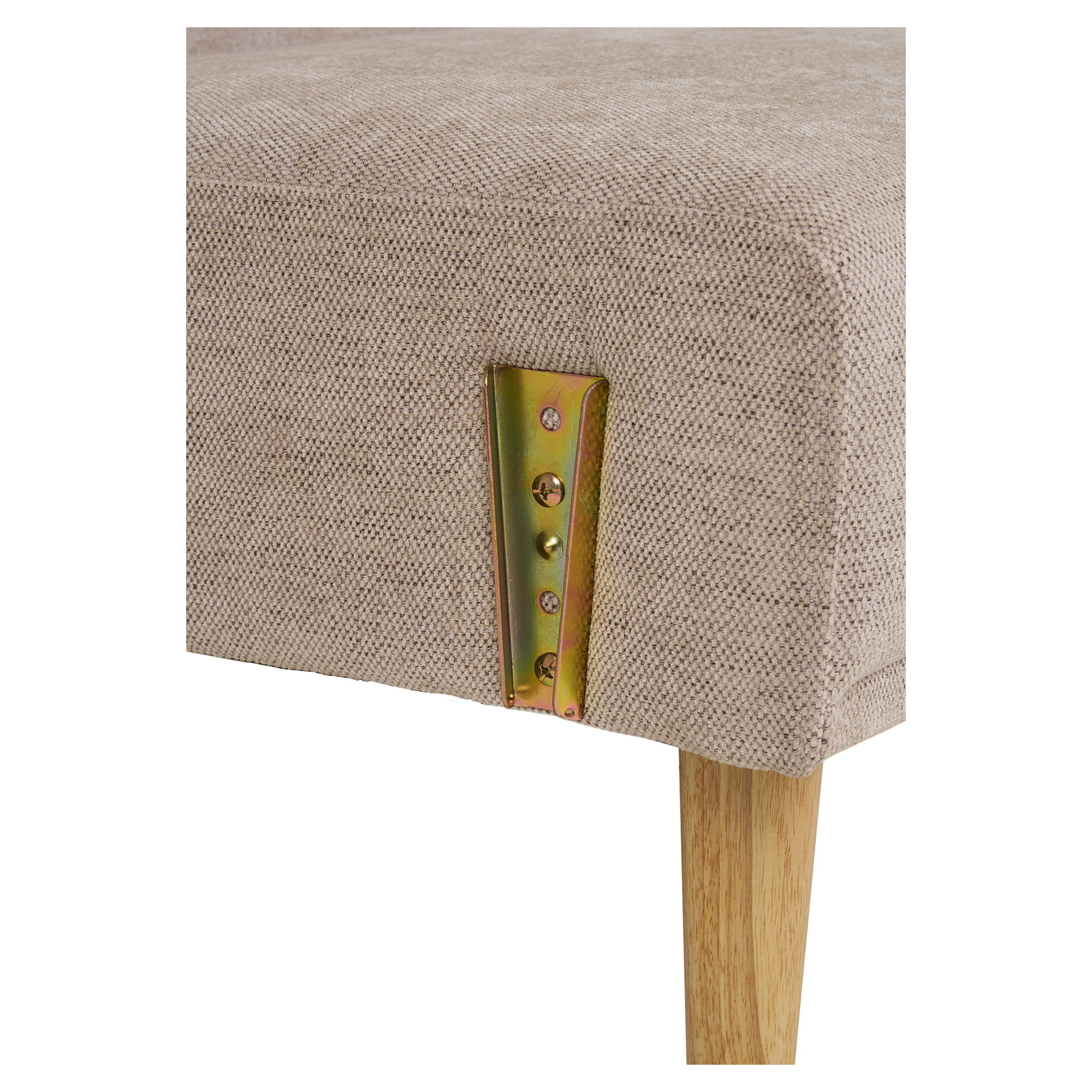 Schlafsofa Sofabett CARLOS 208 cm dunkelsand Couch Tagesbett