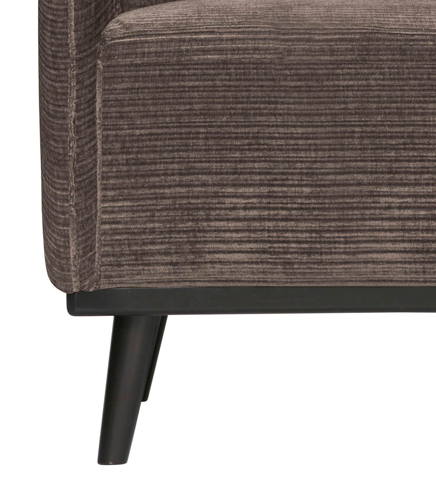 Armlehnsessel Statement Rib Cord taupe Sessel