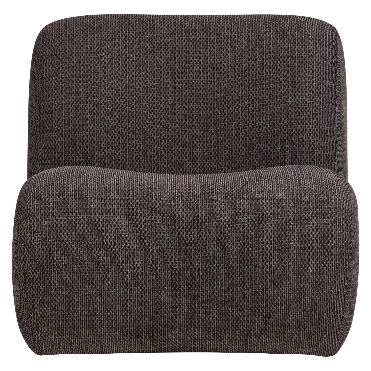 Lounge Sessel NOMU Chenille anthrazit