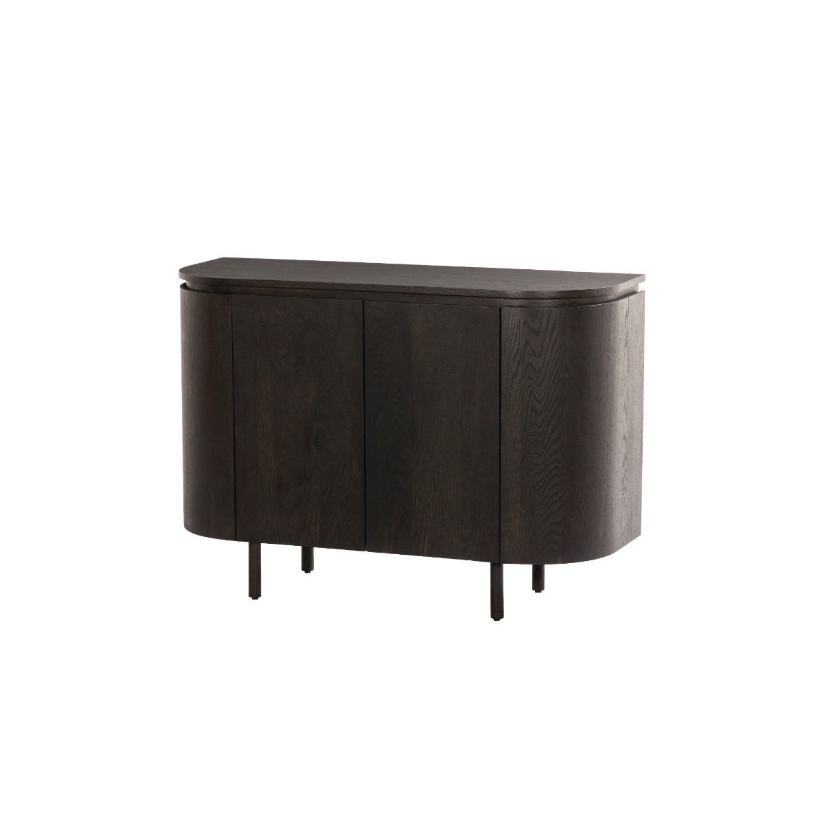 Kommode Tobago 115 cm Eiche Furnier Espresso braun Sideboard Schrank