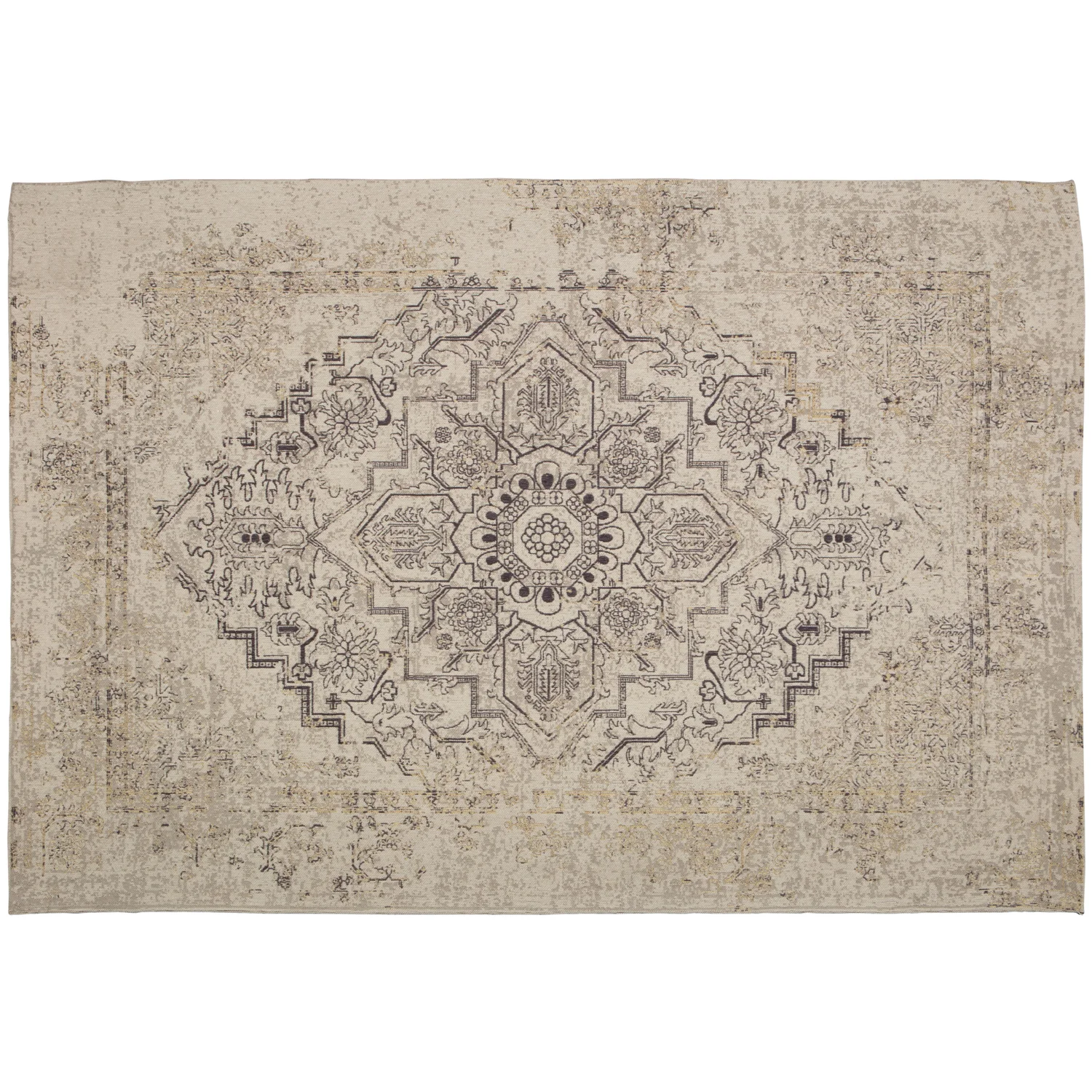 Teppich ERIC 240 x 170 cm Webstoff multicolor Carpet