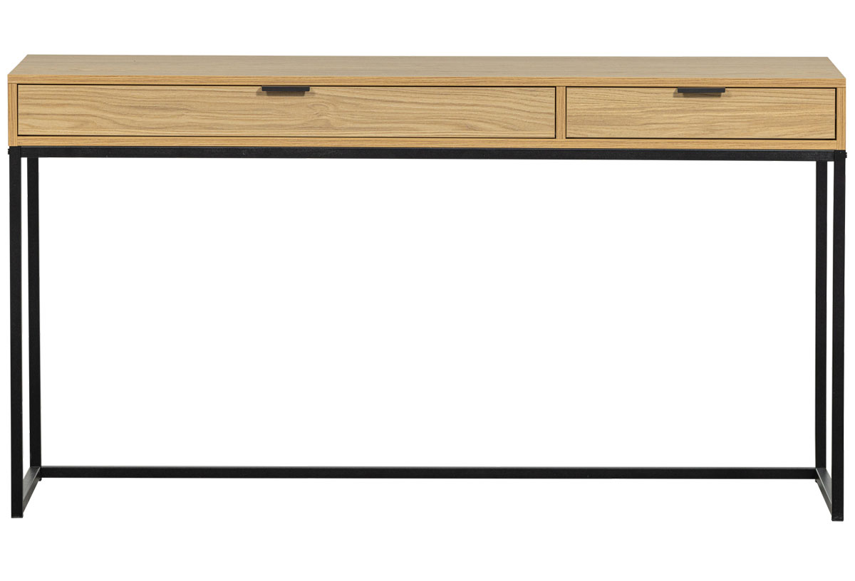 woood Schreibtisch SILAS 140 x 40 cm Eiche Dekor