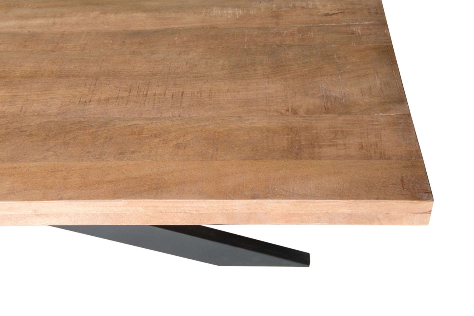 Esstisch Sturdy Spider 160 x 90 cm Mangoholz Metall