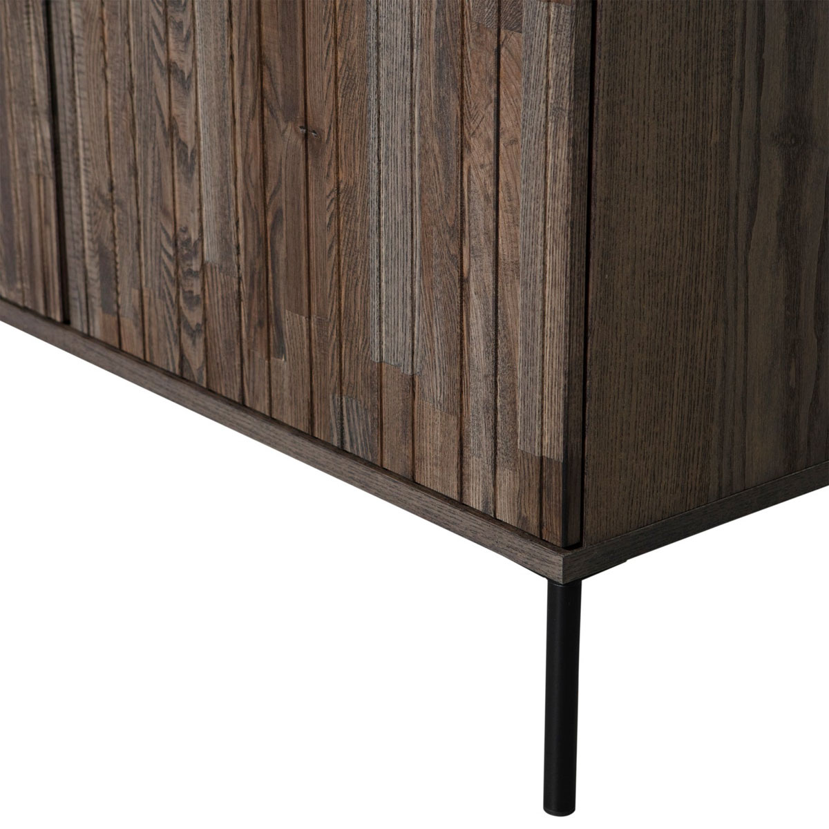 Schrank New Gravure 200 cm Esche espresso Anrichte
