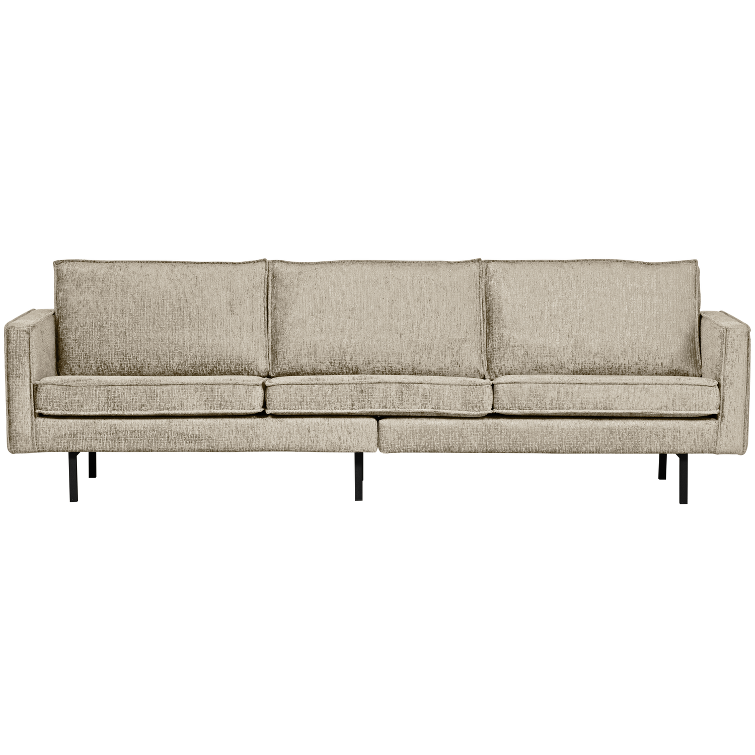 3 Sitzer Sofa RODEO Struktur Velvet Samt wheatfield