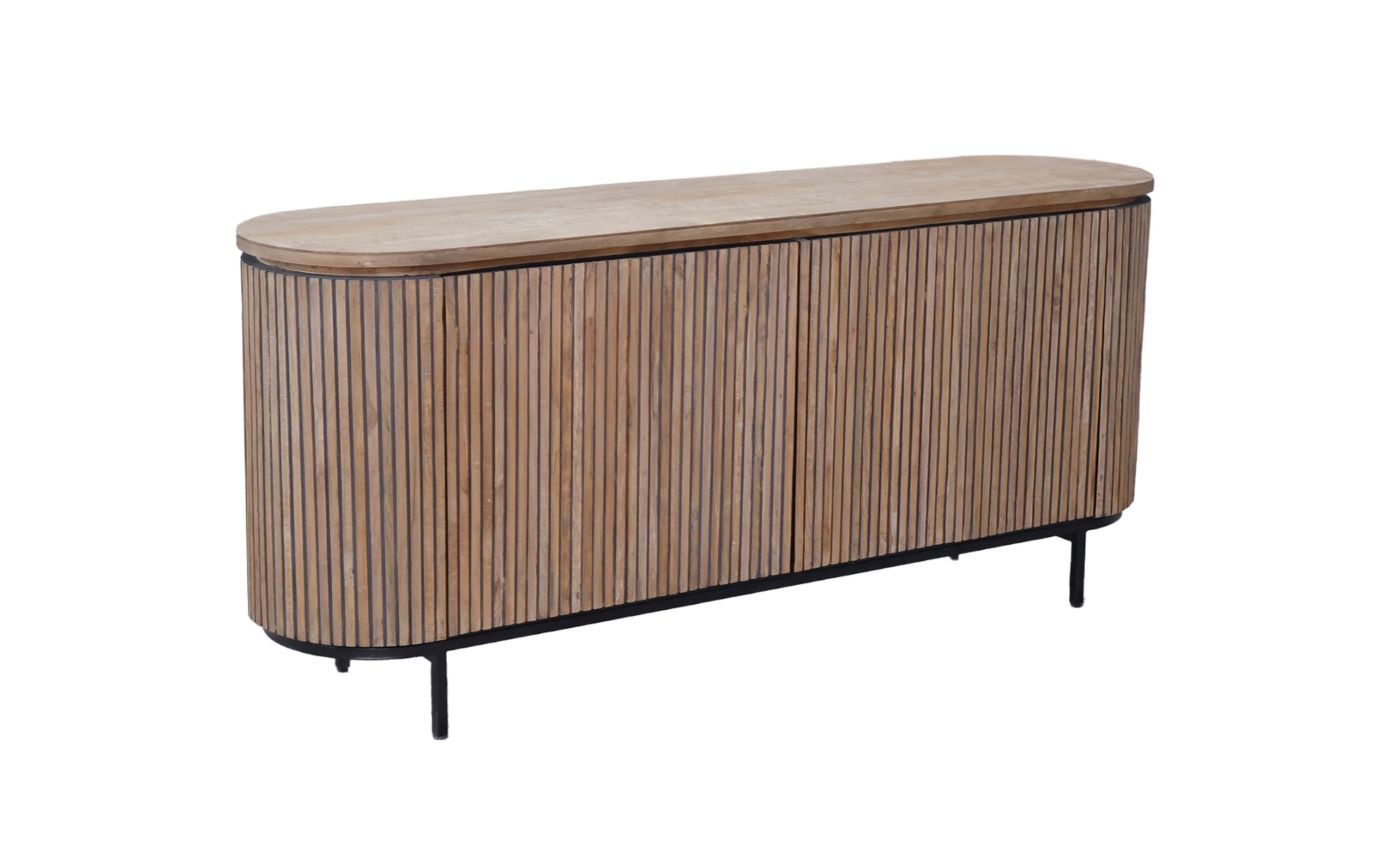 Sideboard Anrichte LAUSANNE 180 cm Teakholz