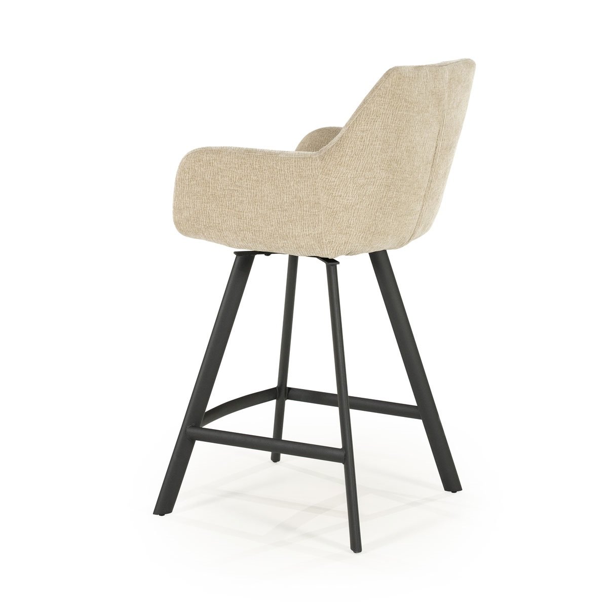 Barstuhl Bliss SH 68,5 taupe mit Armlehne drehbar Drehstuhl Barhocker