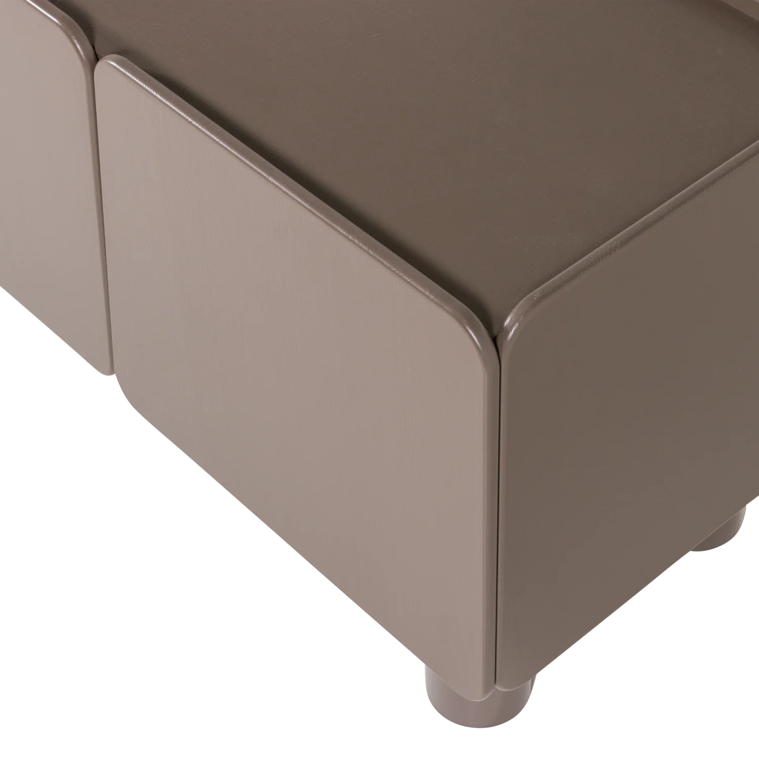 TV Möbel ROOT 200 cm Kiefer Massiv Truffle Braun Lowboard