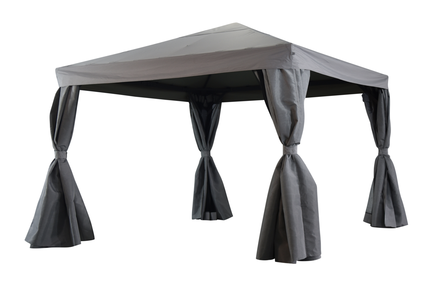 Pavillion Gartenpavillion Biella 300 x 300 cm grau