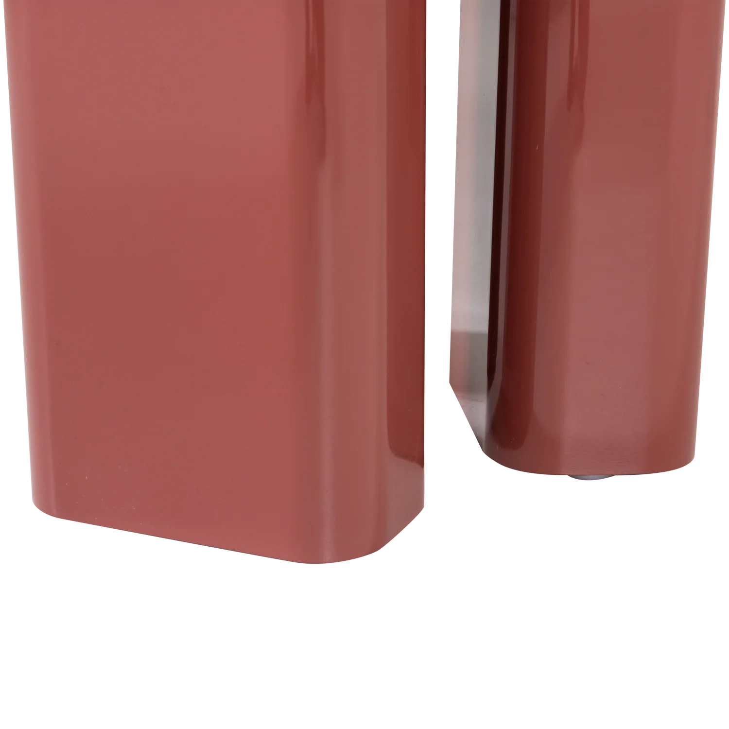 Beistelltisch ORIVO H 50 cm MDF hochglanz rot rosa