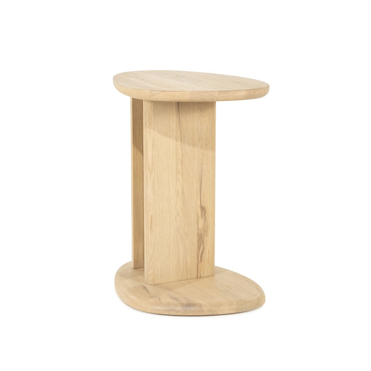 Beistelltisch Lori H 55 cm Eiche Massivholz brauntöne
