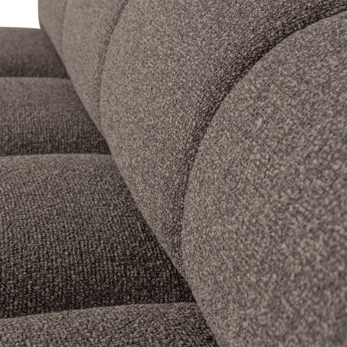 woood Esszimmerbank MOJO 164 cm Bouclé braun melange