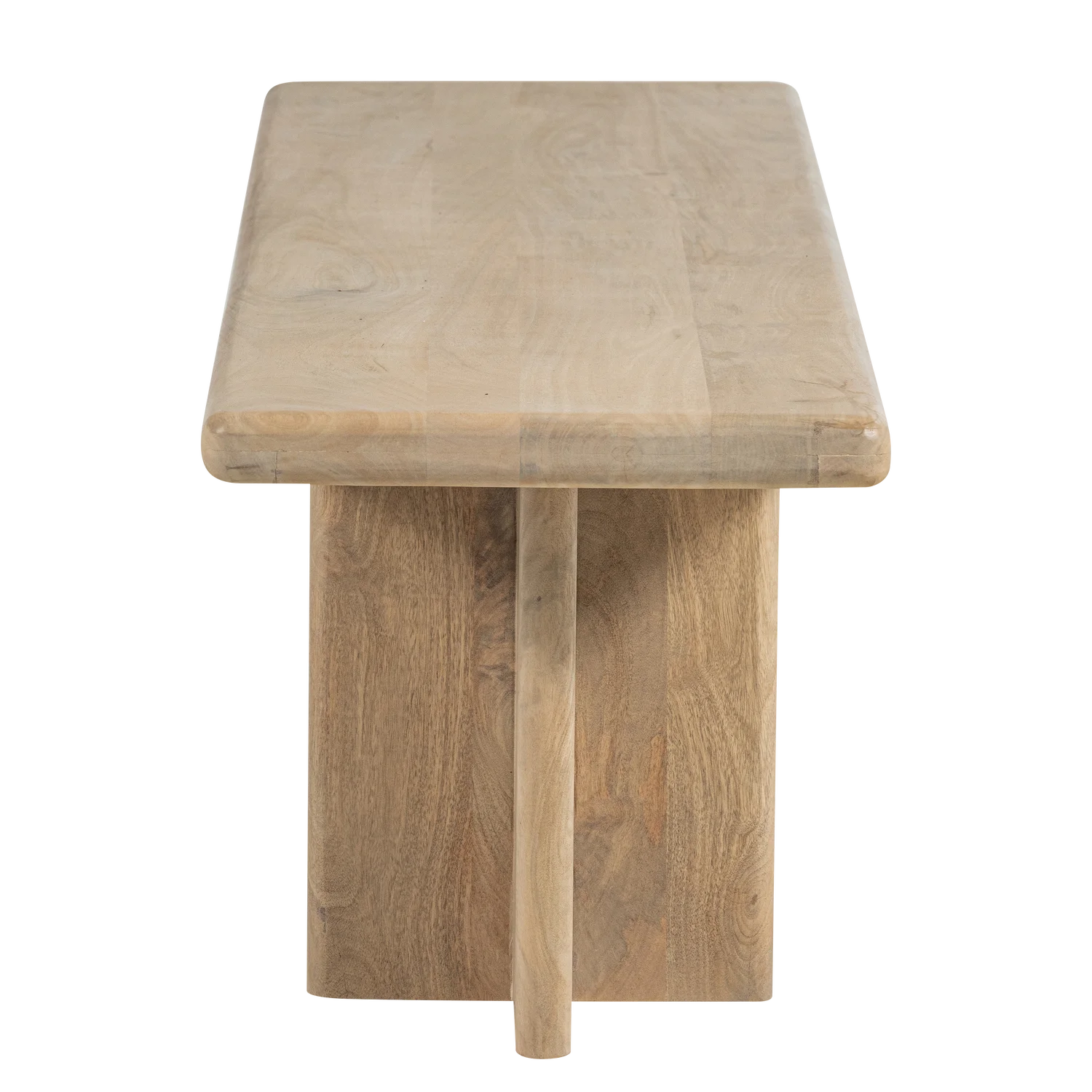 Esstischbank ATO 180 cm Mangoholz mit Maserung natur