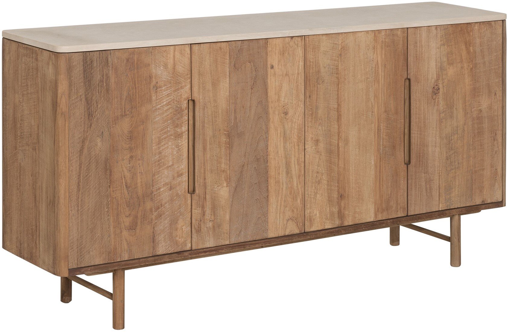 Sideboard Bliss 180 cm recyceltes Teakholz Mortex Kommode
