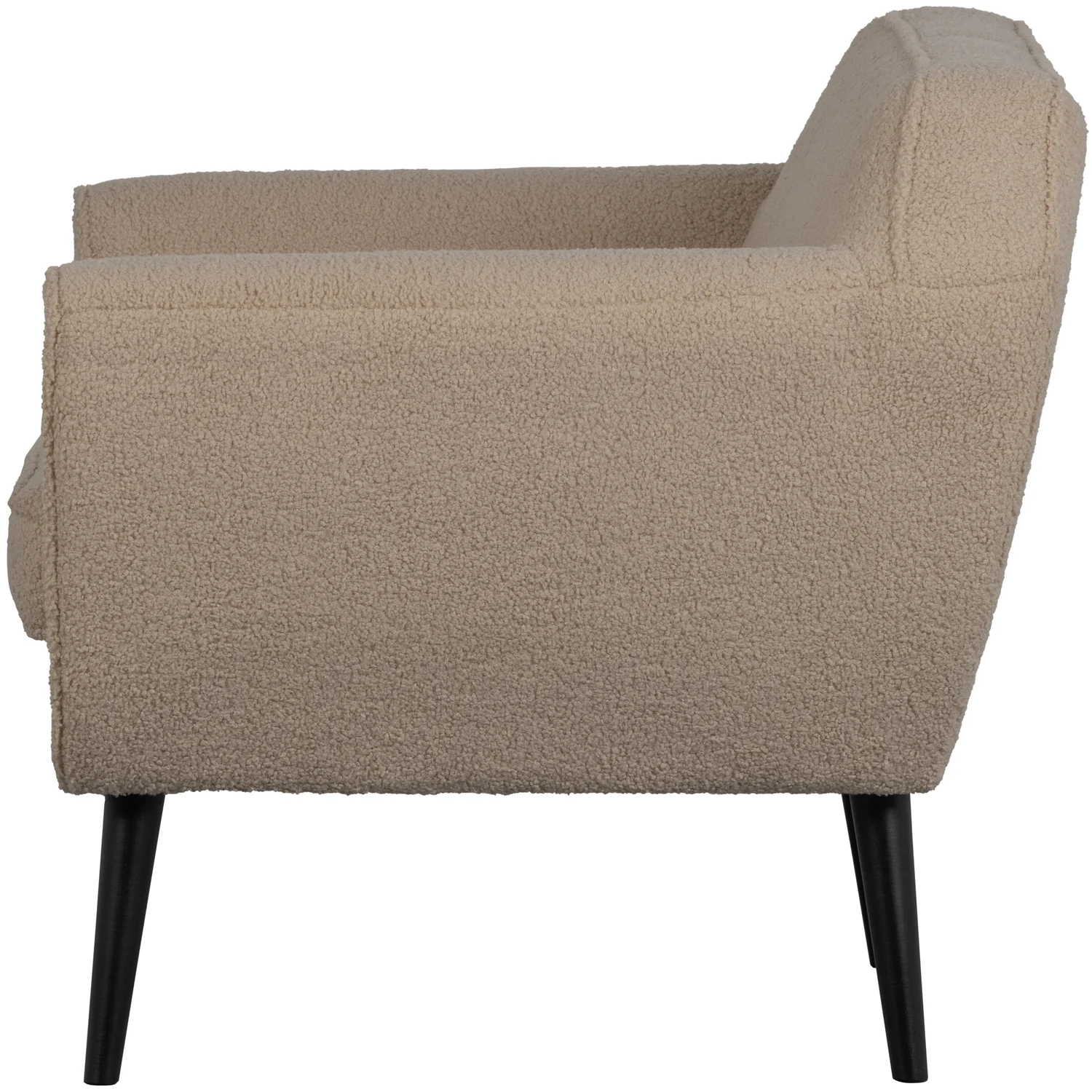 woood Sessel Rocco Teddystoff sandfarben Fernsehsessel