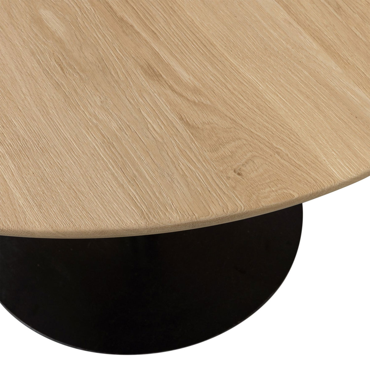 Esstisch Tablo Ø 120 cm rund Eiche massiv natur