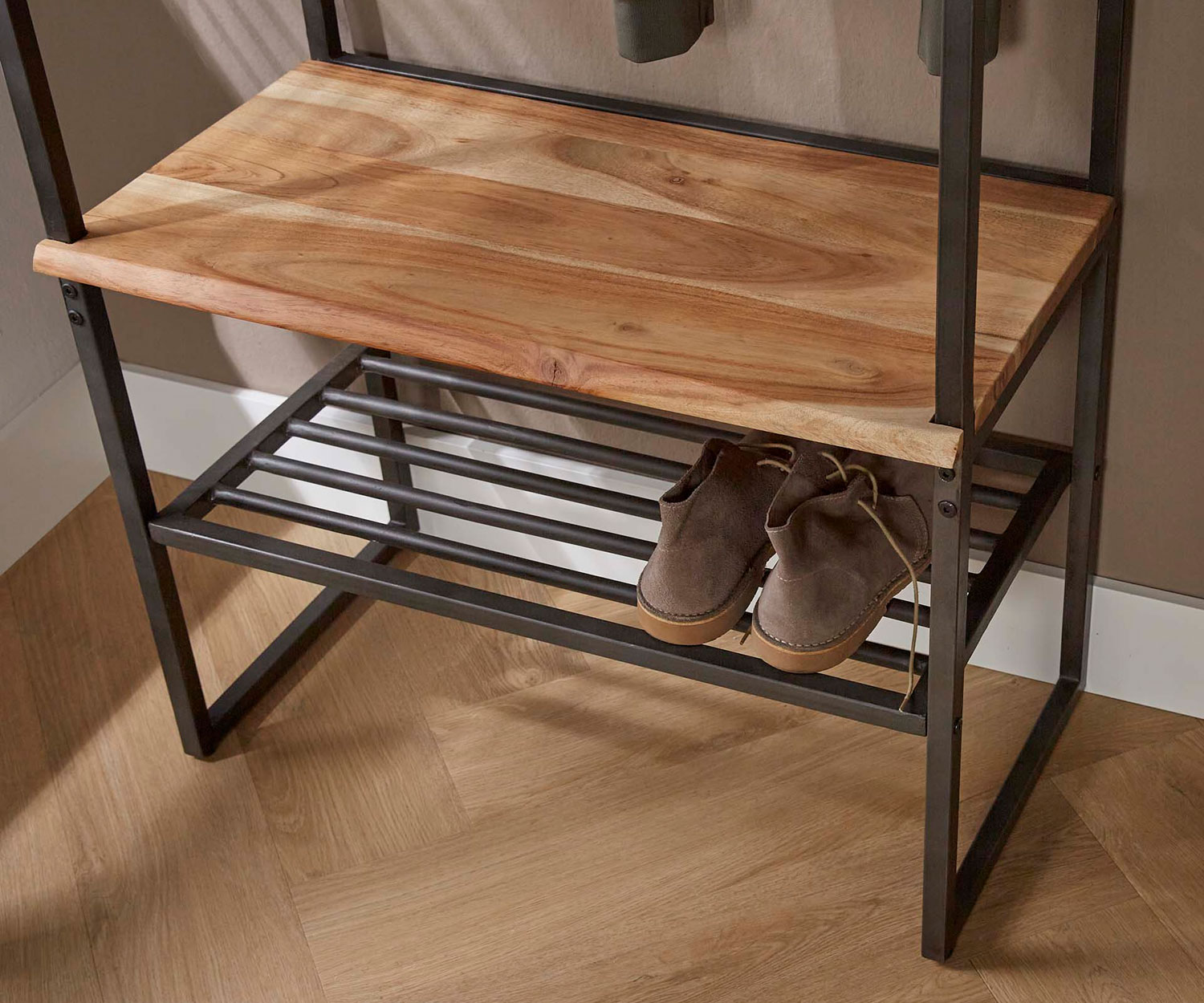 Garderobe Standgarderobe EDE B 70 cm Akazie